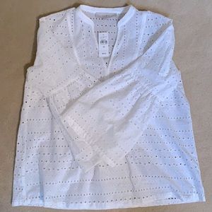 Loft Eyelet Top